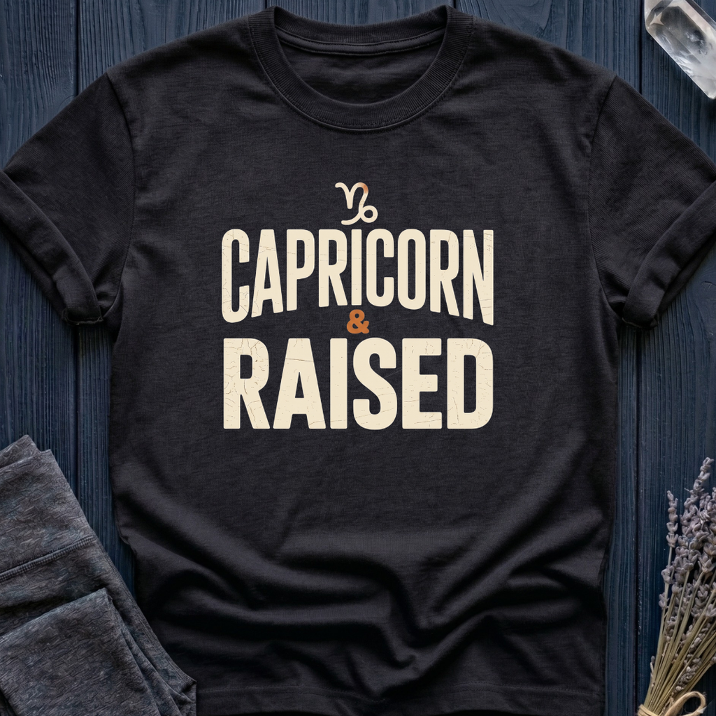 Capricorn & Raised T-Shirt
