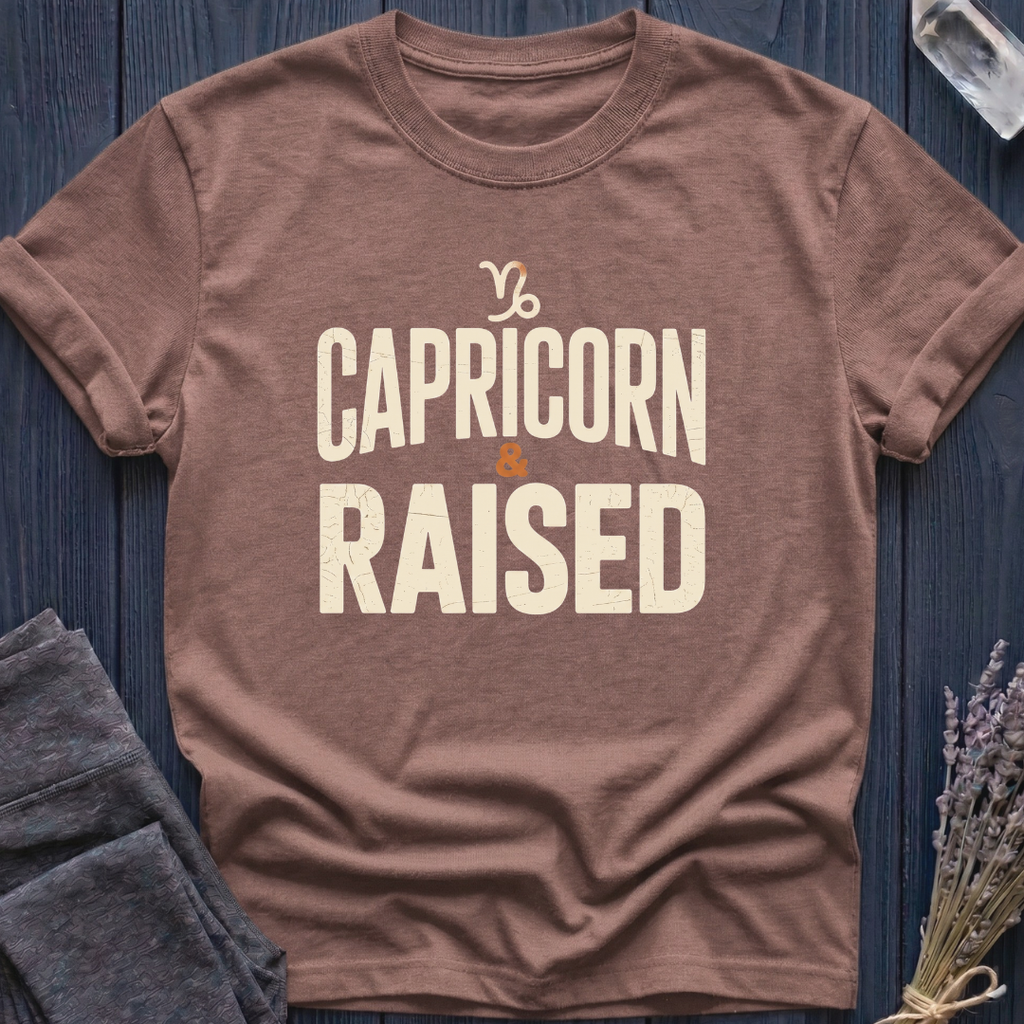 Capricorn & Raised T-Shirt