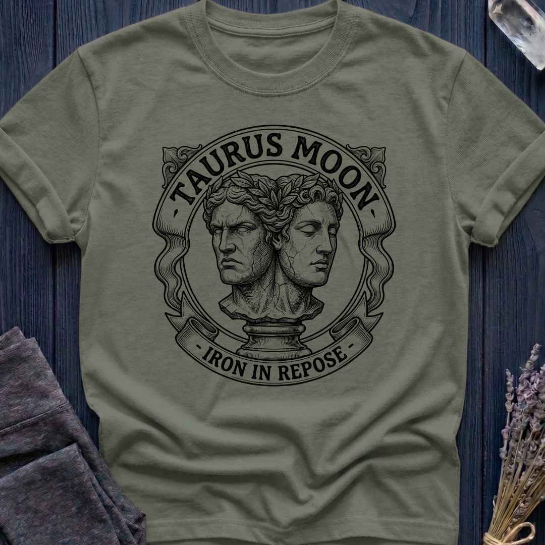Taurus Moon | Iron In Repose T-Shirt